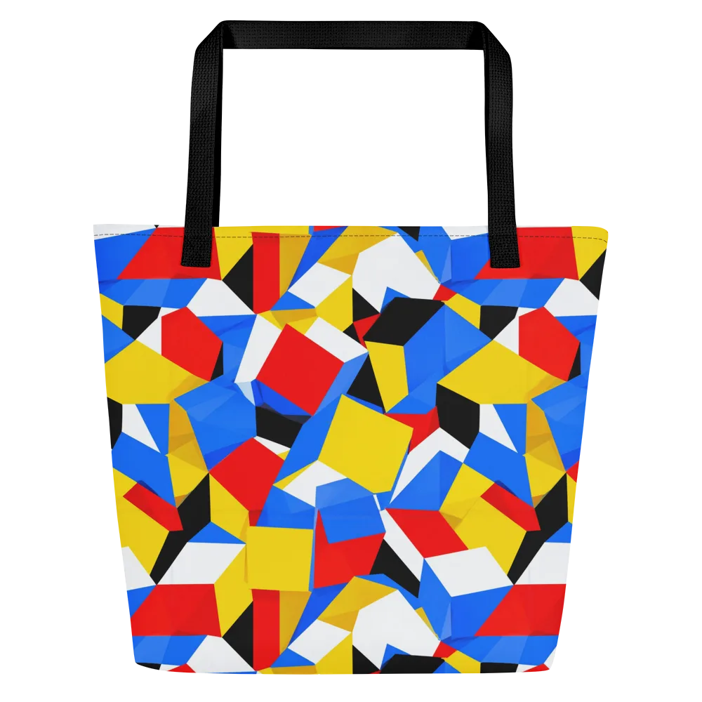 Primary Velocity on Large Tote Bag W/ Pocket — Front