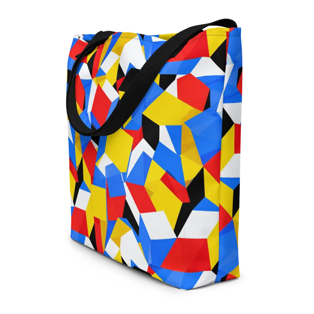 Primary Velocity on Large Tote Bag W/ Pocket — Front