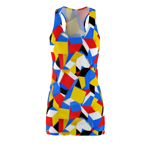 Primary Velocity on a Racerback Dress