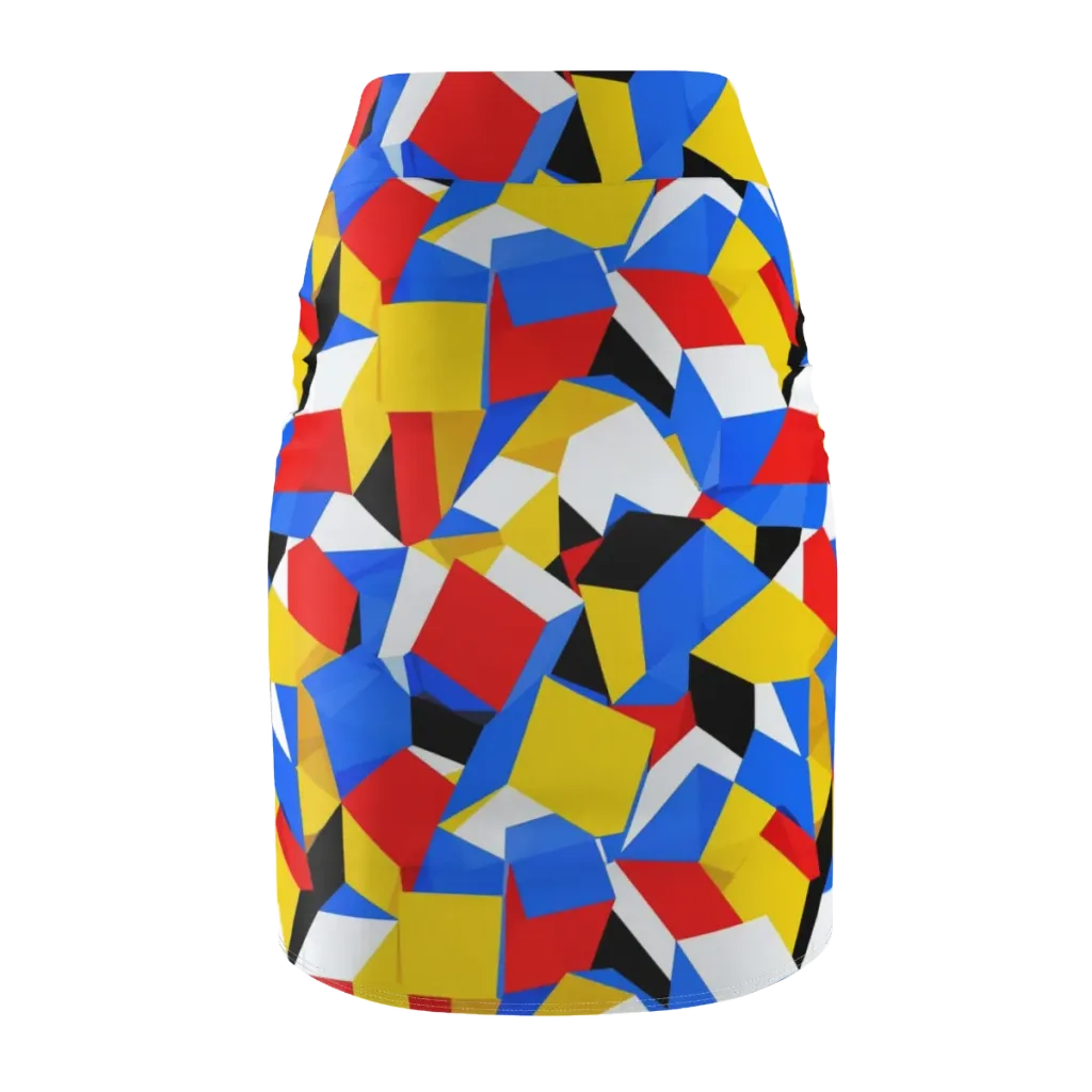 Primary Velocity on Pencil Skirt — Back