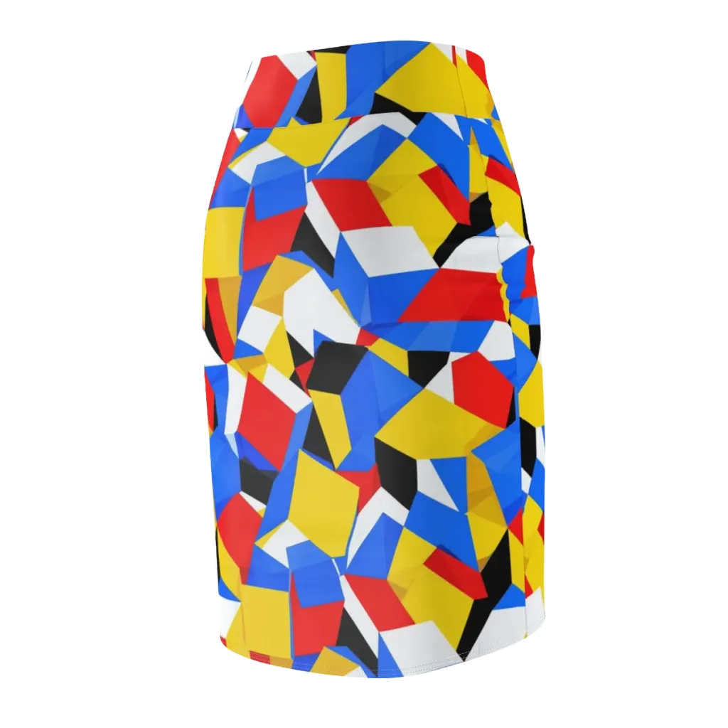 Primary Velocity on Pencil Skirt — Back Side