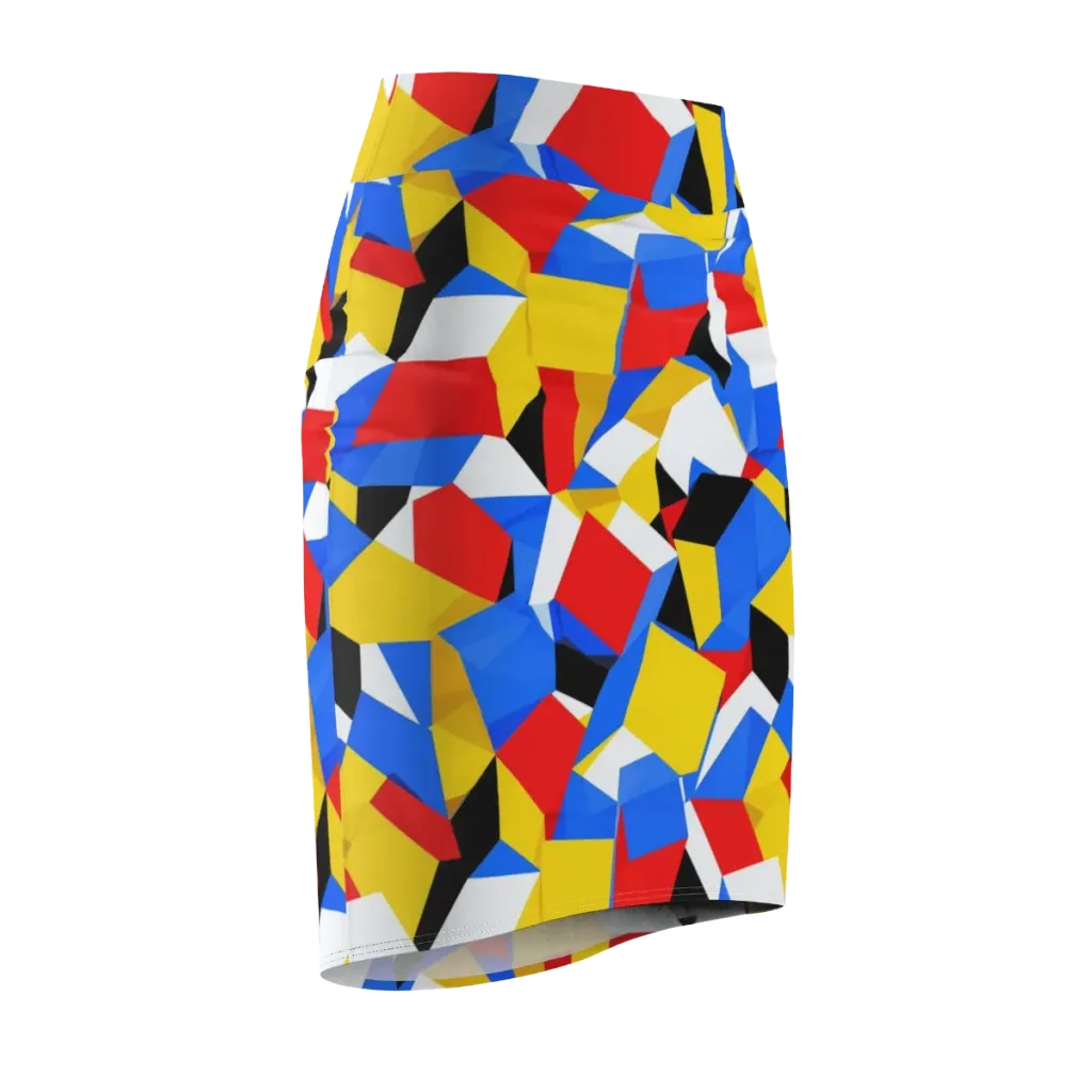 Primary Velocity on Pencil Skirt — Front Side