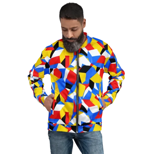 Primary Velocity on a Bomber Jacket