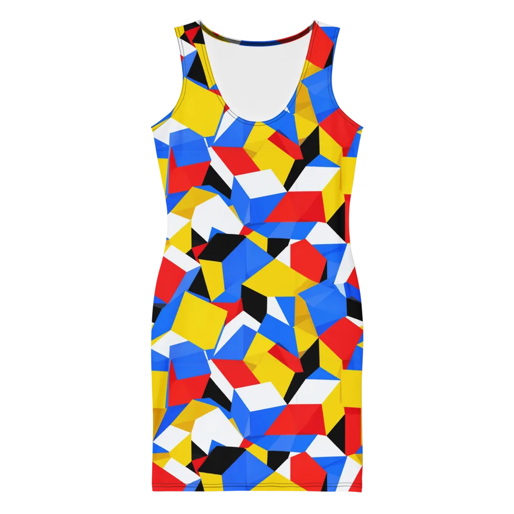 Primary Velocity on Bodycon Dress — Front