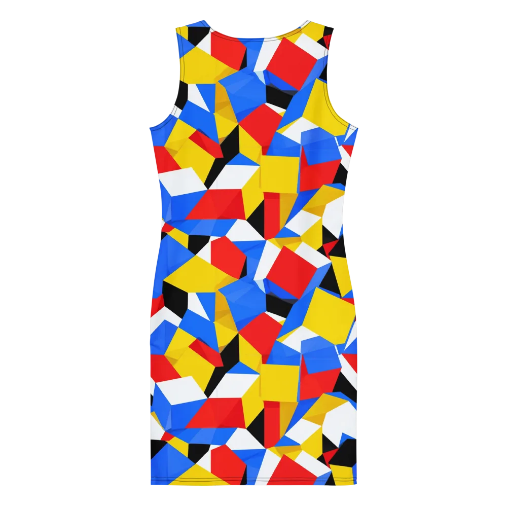 Primary Velocity on Bodycon Dress — Back