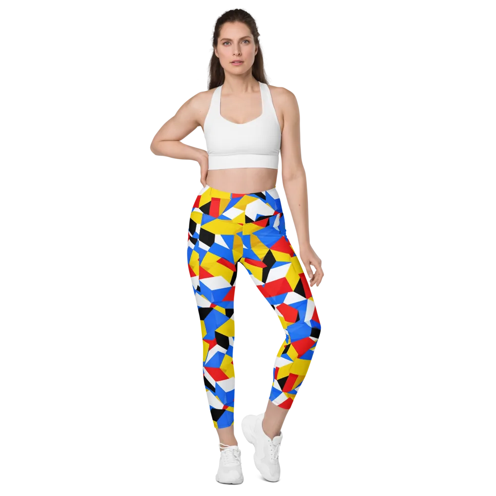 Primary Velocity on Leggings with Pockets — Front