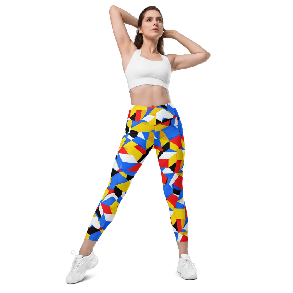 Primary Velocity on Leggings with Pockets — Front