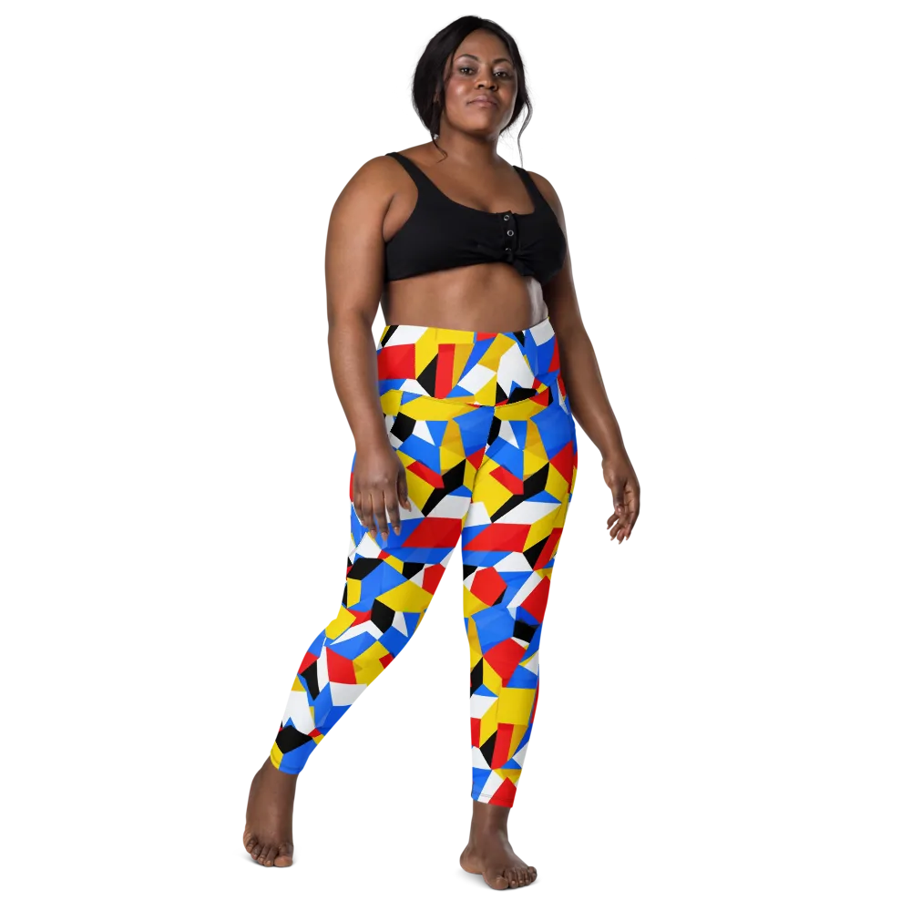Primary Velocity on Leggings with Pockets — Front