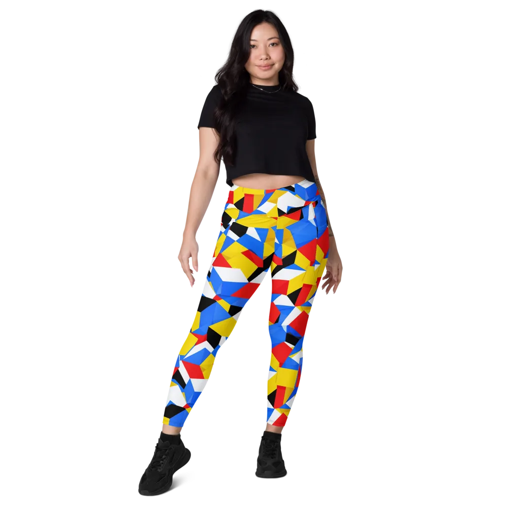 Primary Velocity on Leggings with Pockets — Front