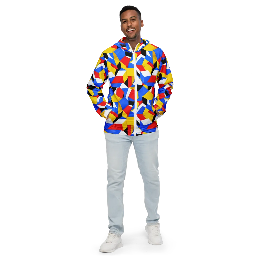 Primary Velocity on Men's Windbreaker — Front