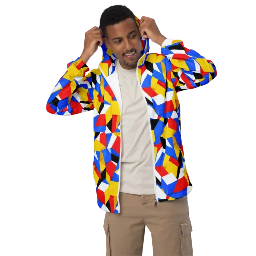 Primary Velocity on a Men's Windbreaker