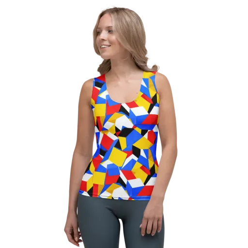 Primary Velocity on a Women's Tank Top