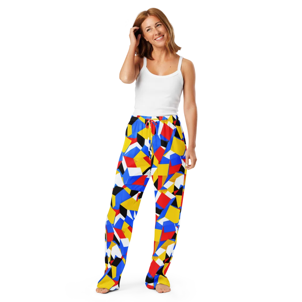 Primary Velocity on Women's Pajama Pants — Front