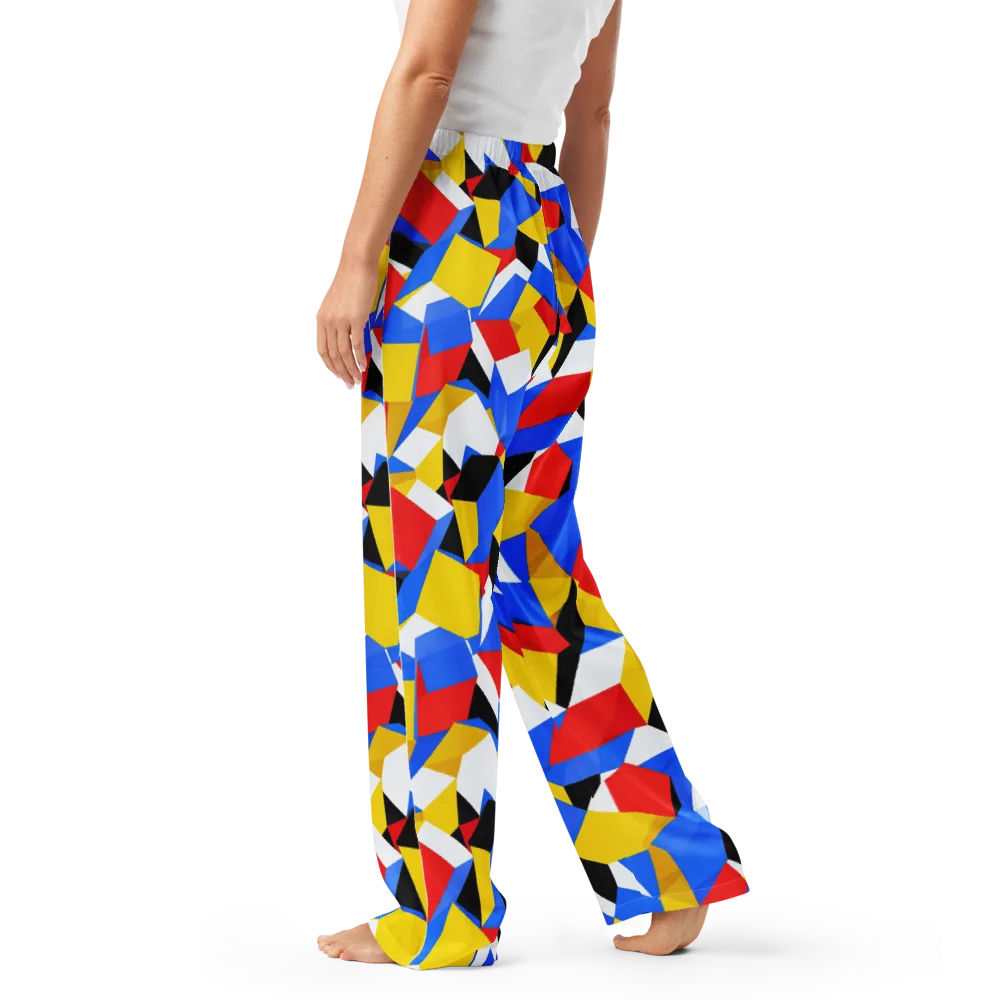 Primary Velocity on Women's Pajama Pants — Left