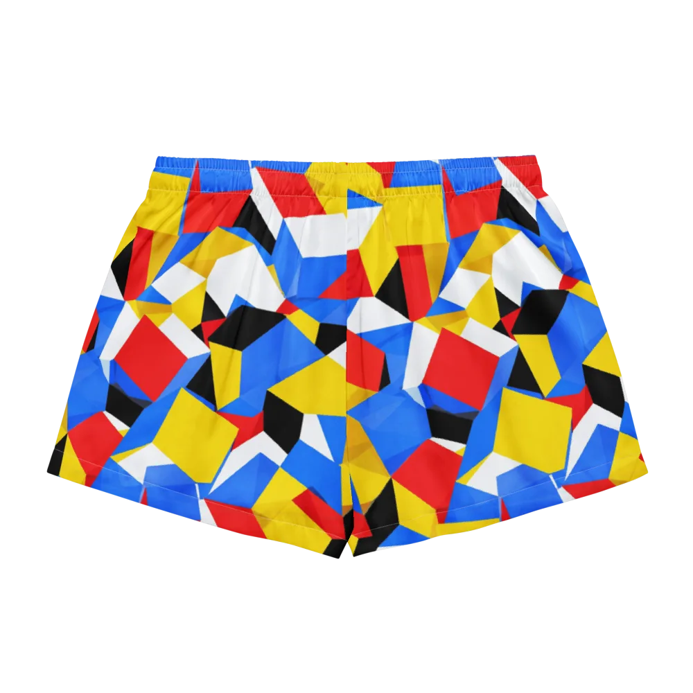 Primary Velocity on Women's Pajama Shorts — Back