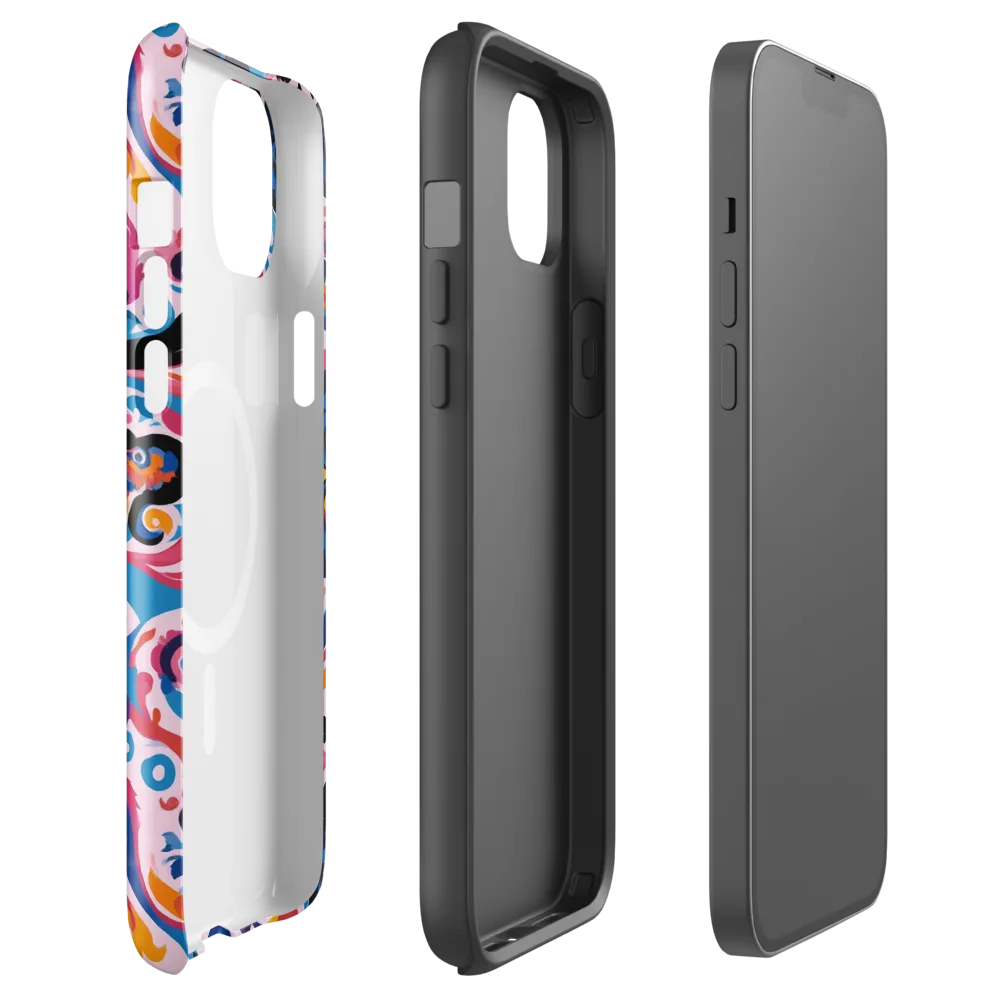 Carnival Paisley on MagSafe Tough Case for iPhone® — Front