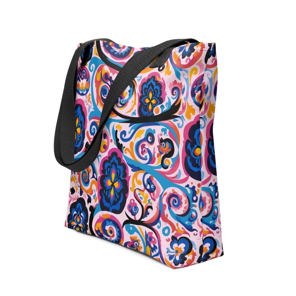 Carnival Paisley on Tote Bag — Front