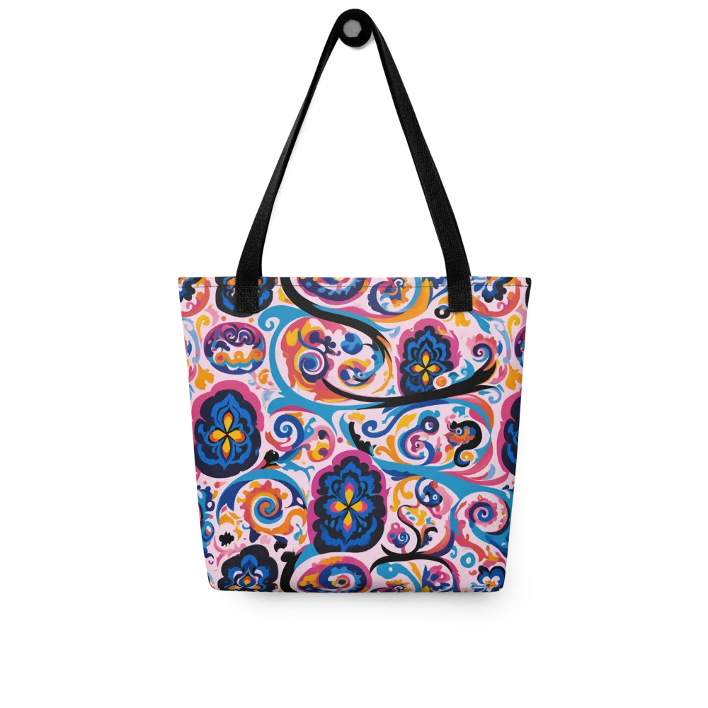 Carnival Paisley on Tote Bag — Front