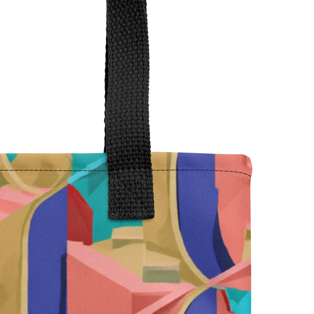 Chromatic Stairwell on Tote Bag — Product details