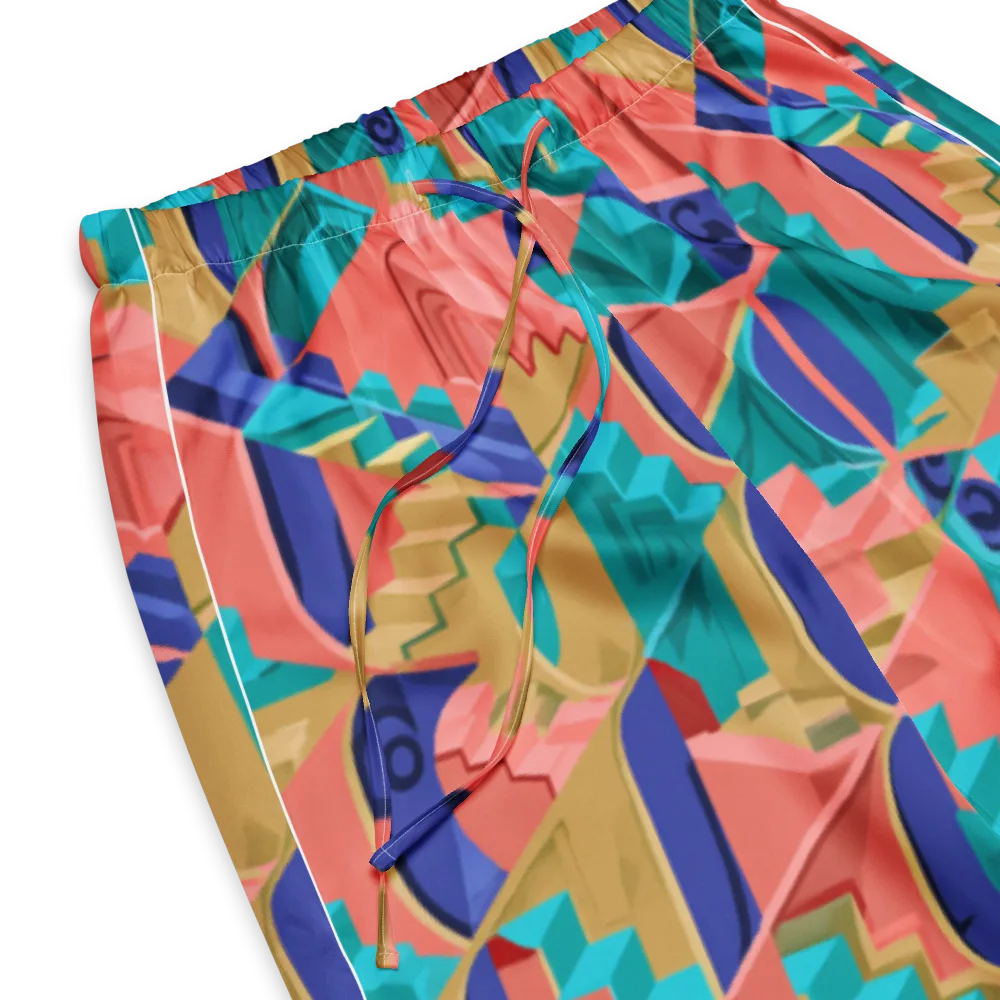 Chromatic Stairwell on Women's Pajama Pants — Product details