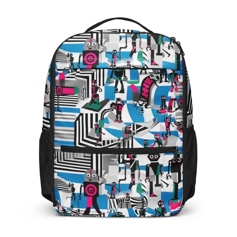 Synthetic Circus on Utility Backpack — Front