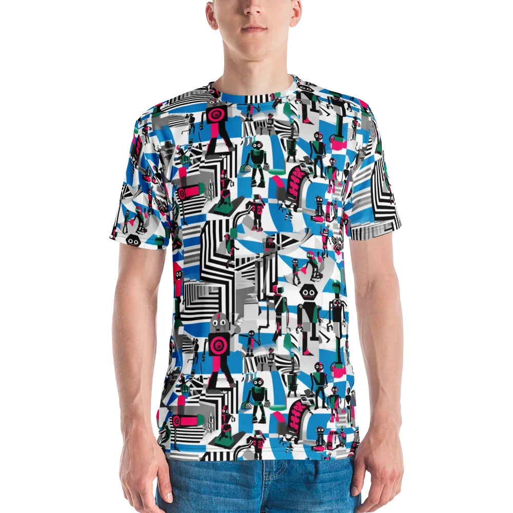 Synthetic Circus on Men's Crew Neck T-Shirt — Front