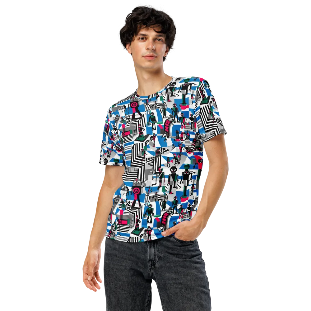 Synthetic Circus on Men's Crew Neck T-Shirt — Front