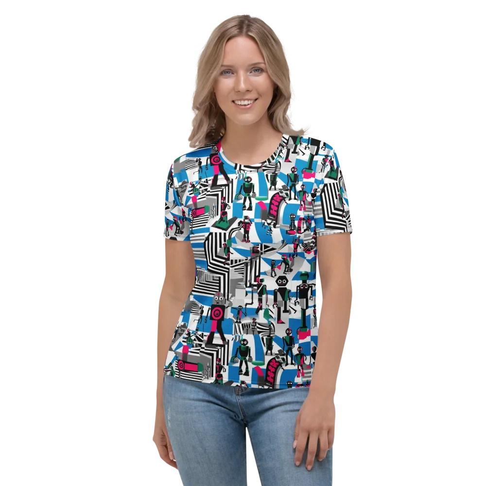 Synthetic Circus on Women's Crew Neck T-Shirt — Front