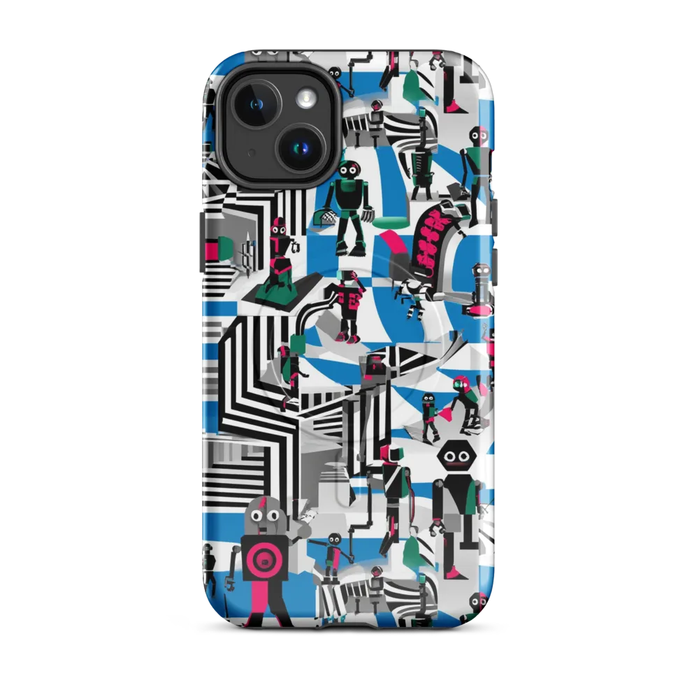 Synthetic Circus on MagSafe Tough Case for iPhone® — Front