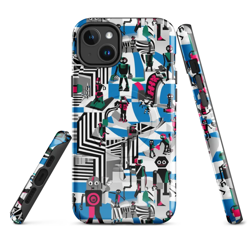 Synthetic Circus on MagSafe Tough Case for iPhone® — Front