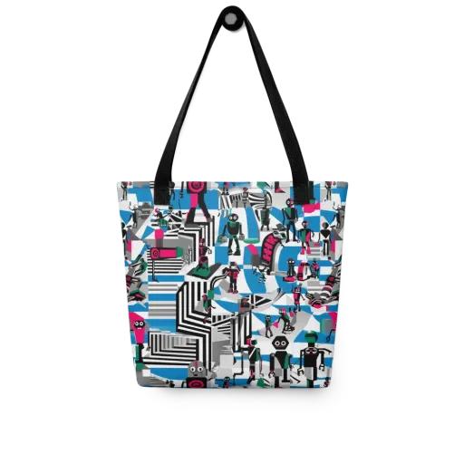 Synthetic Circus on a Tote Bag