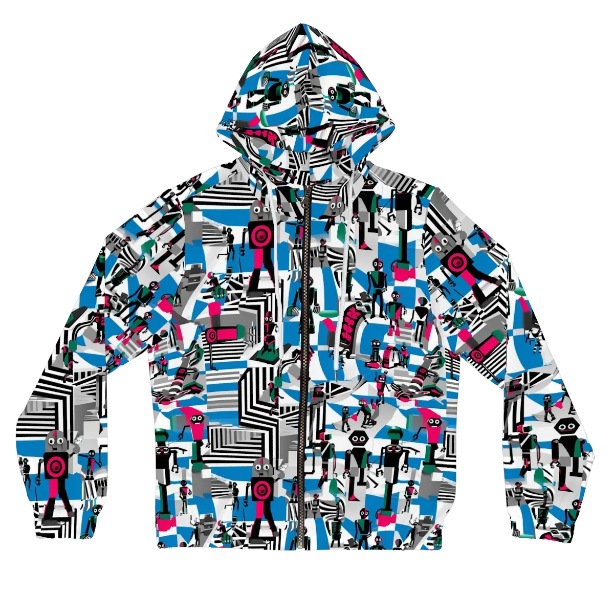 Synthetic Circus on Women's Full-Zip Hoodie — Front