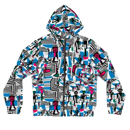Synthetic Circus on a Women's Full-Zip Hoodie