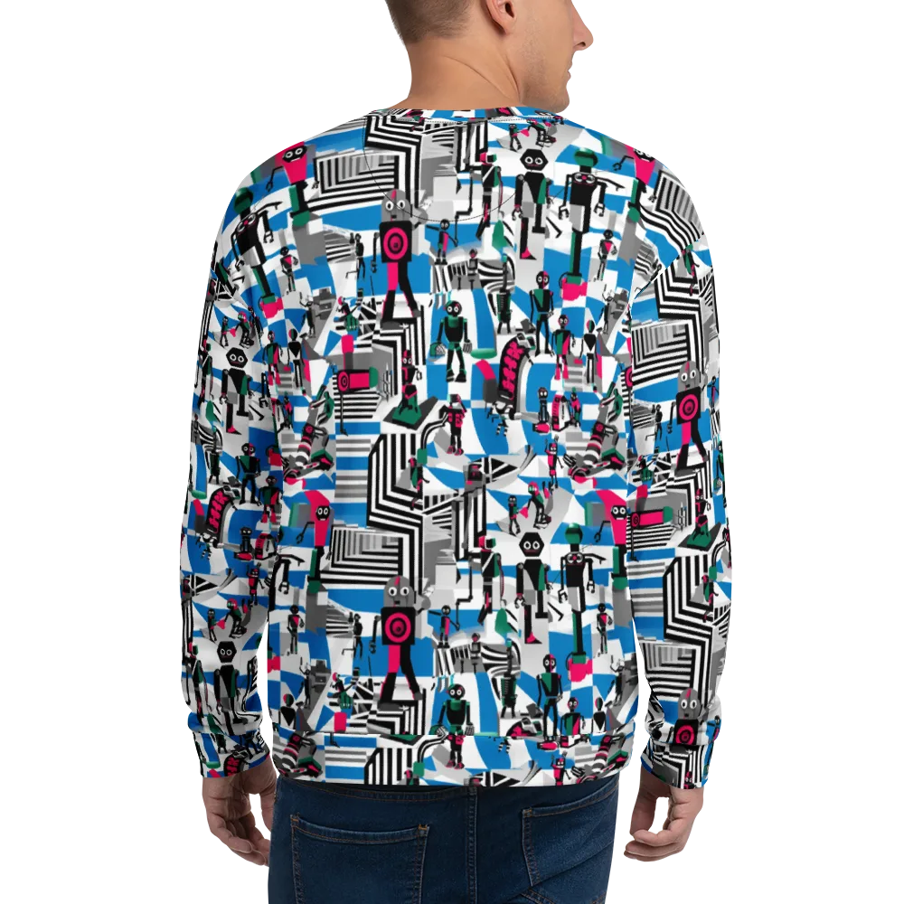 Synthetic Circus on Sweatshirt — Back