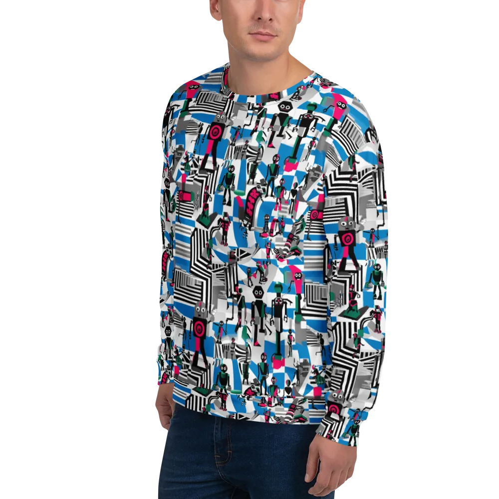 Synthetic Circus on Sweatshirt — Left Front