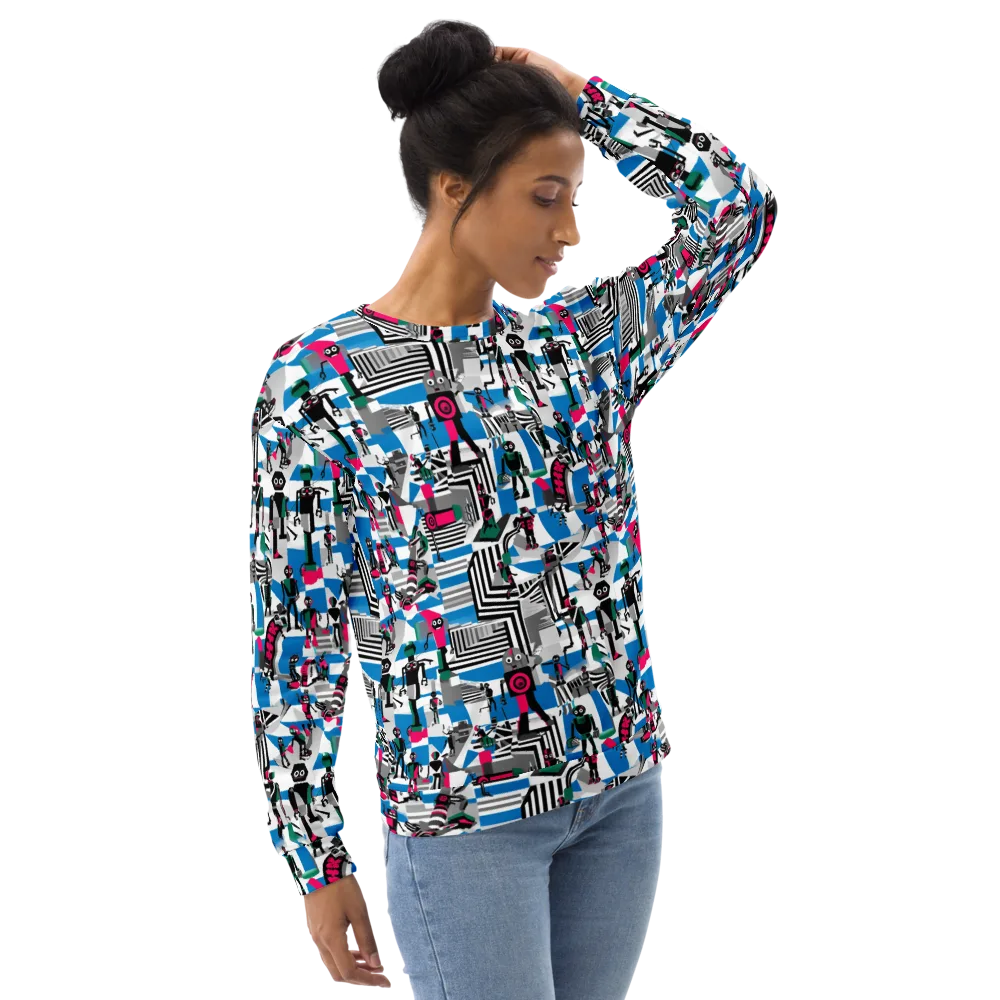 Synthetic Circus on Sweatshirt — Right Front