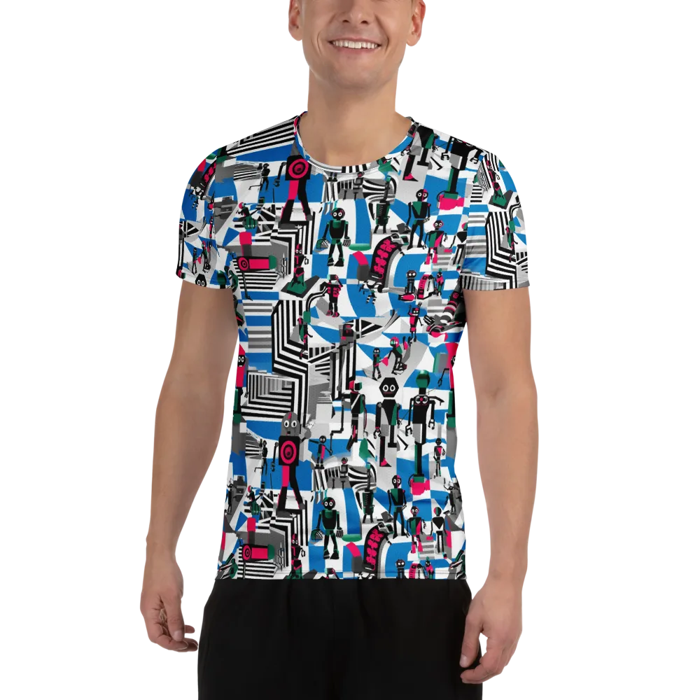 Synthetic Circus on Men's Athletic T-Shirt — Front