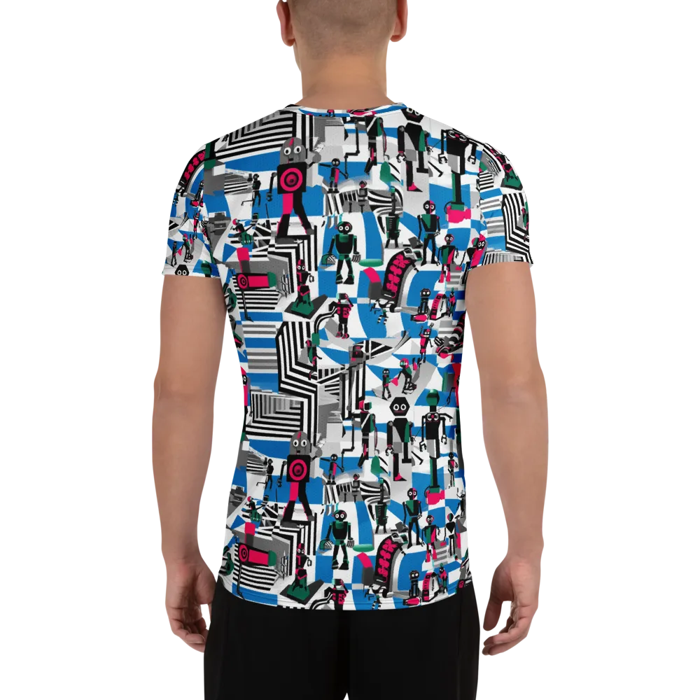 Synthetic Circus on Men's Athletic T-Shirt — Back