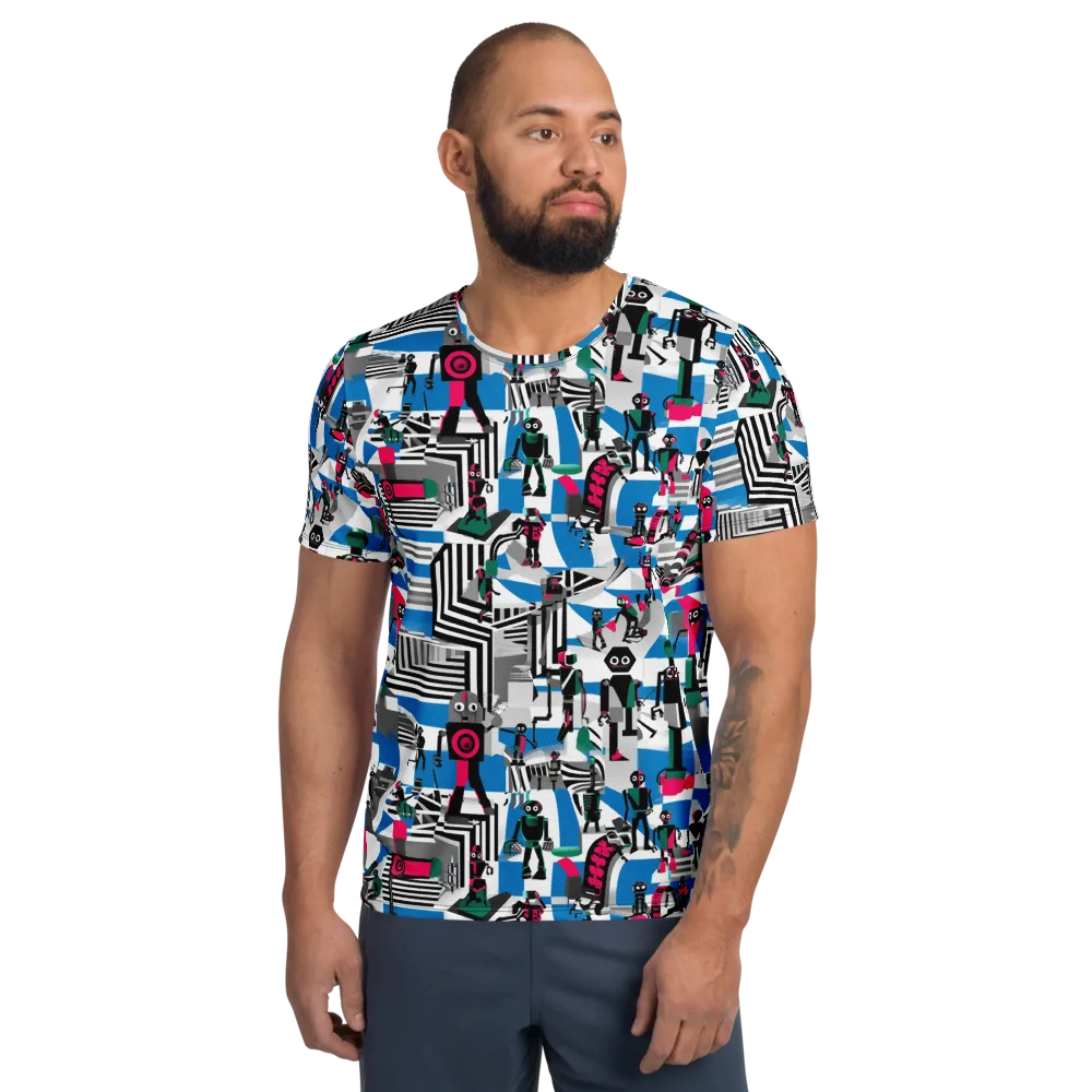 Synthetic Circus on Men's Athletic T-Shirt — Front