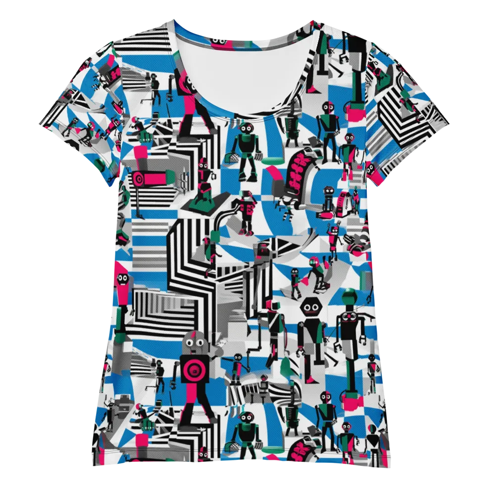Synthetic Circus on Women's Athletic T-Shirt — Front