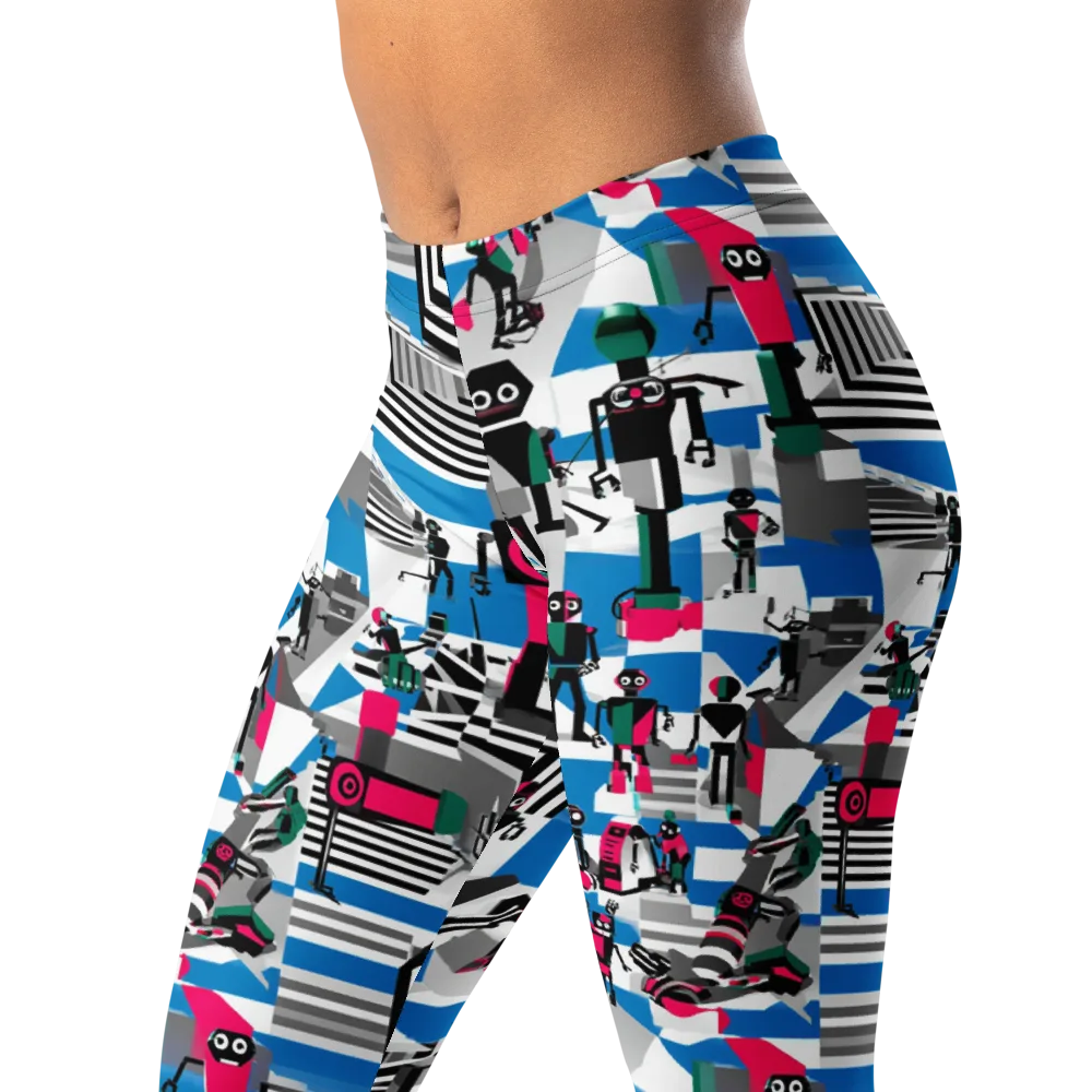 Synthetic Circus on Leggings — Left Front