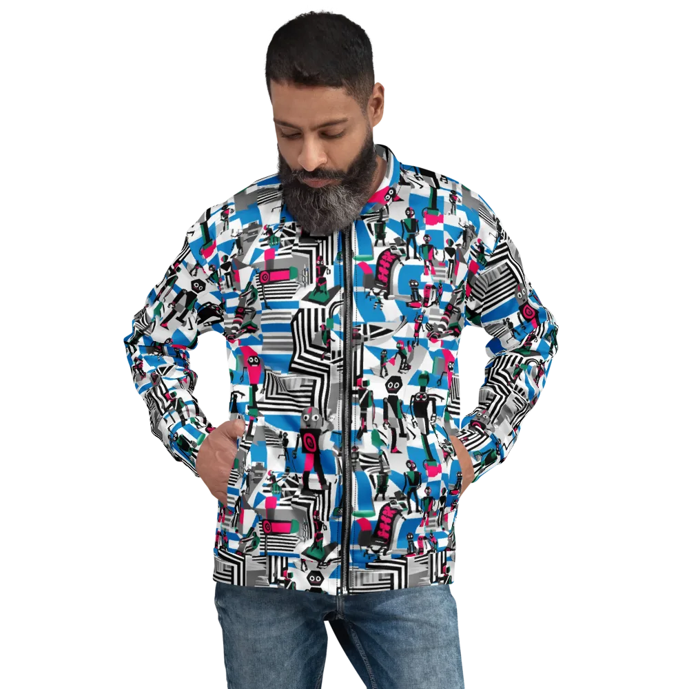 Synthetic Circus on Bomber Jacket — Front