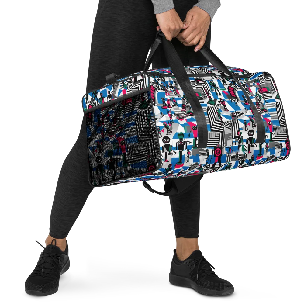 Synthetic Circus on Duffle Bag — Right Front