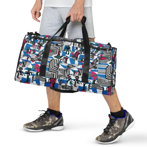 Synthetic Circus on a Duffle Bag