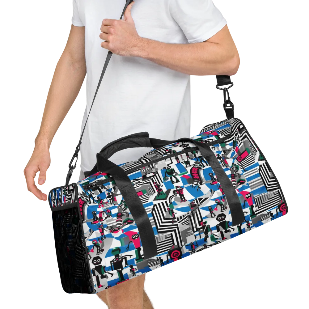 Synthetic Circus on Duffle Bag — Right Front