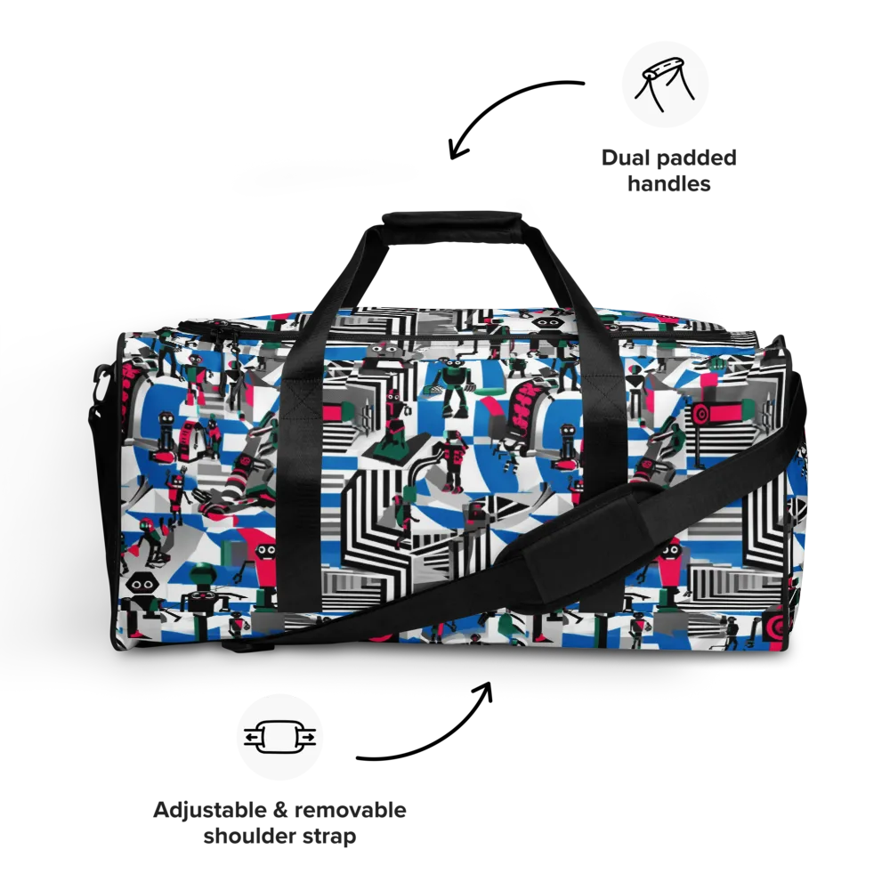 Synthetic Circus on Duffle Bag — Front