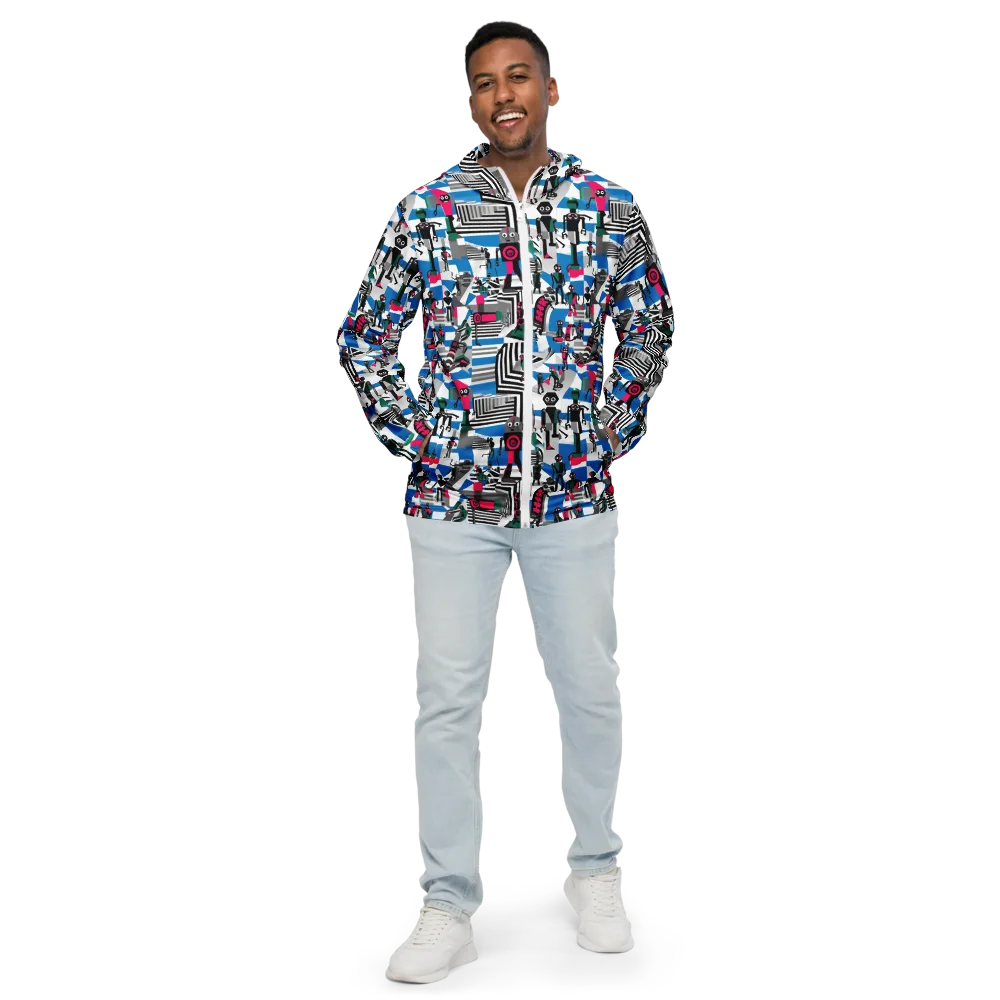 Synthetic Circus on Men's Windbreaker — Front