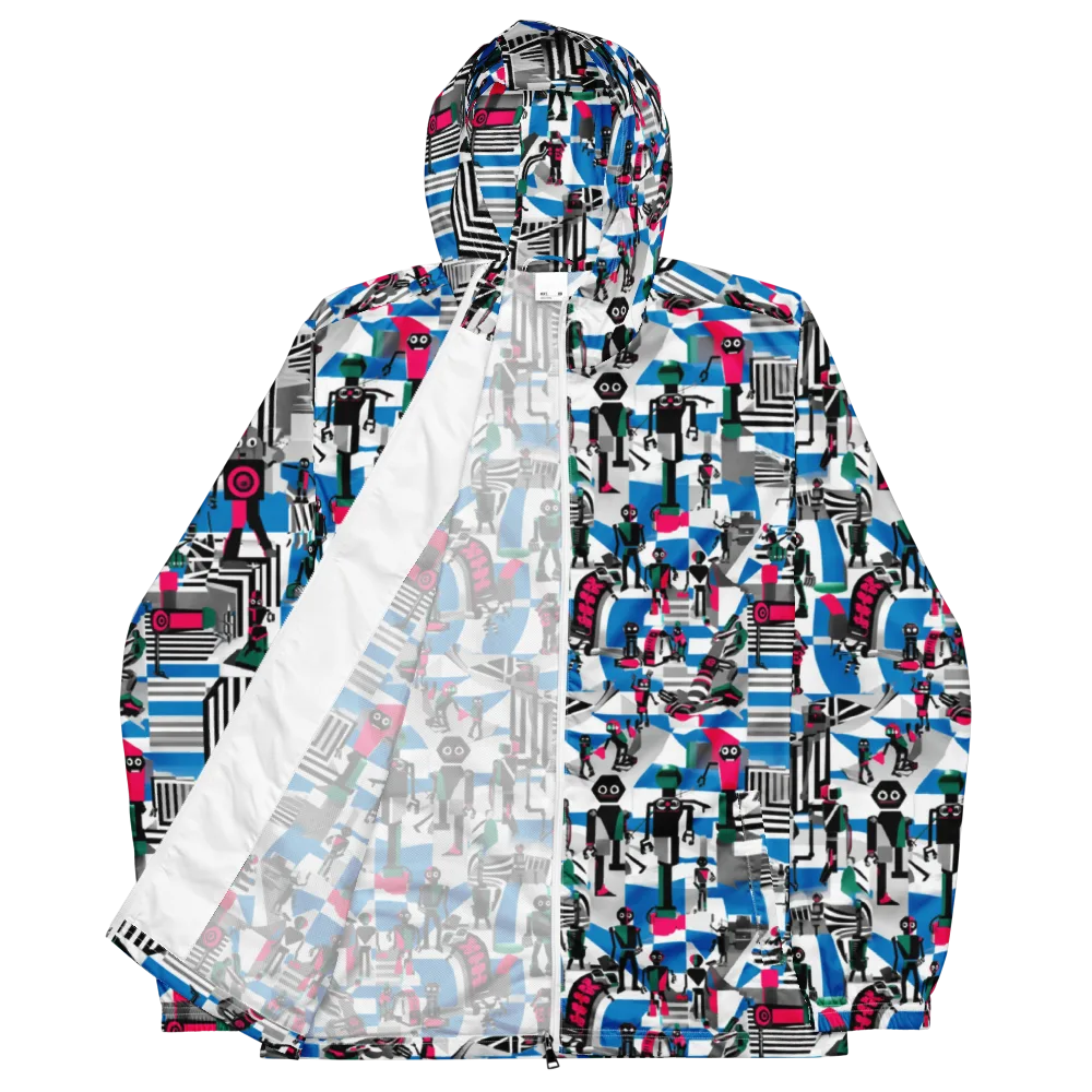 Synthetic Circus on Men's Windbreaker — Front