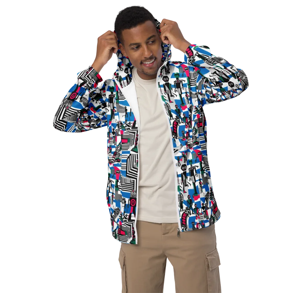 Synthetic Circus on Men's Windbreaker — Front