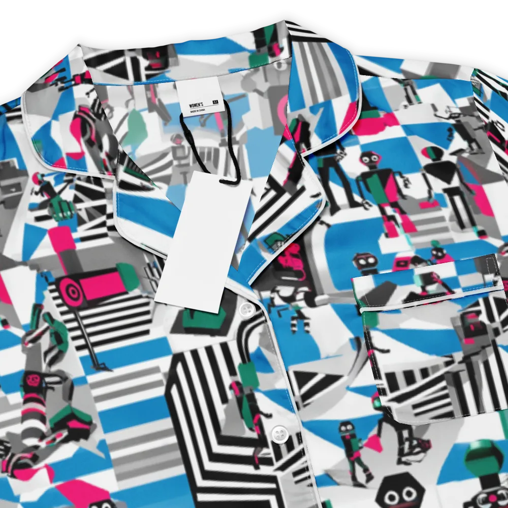 Synthetic Circus on Women's Short Sleeve Pajama Top — Product details